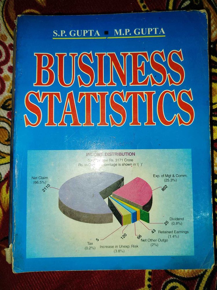 Business Statistics Book(BBA, MBA, Commerce)