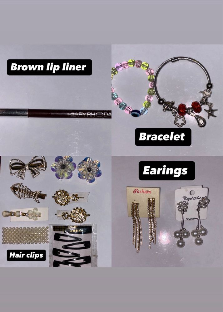 Assorted Jewelry &amp; Hair Accessories