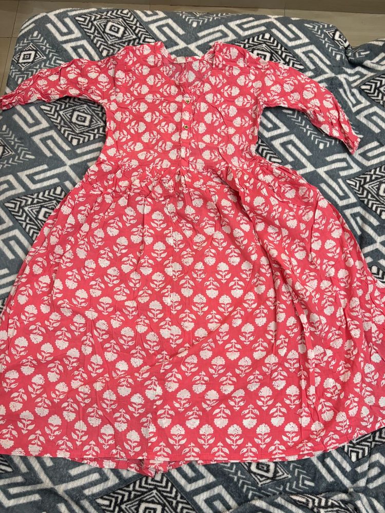 Red Formal Kurta – Elegant &amp; Classy