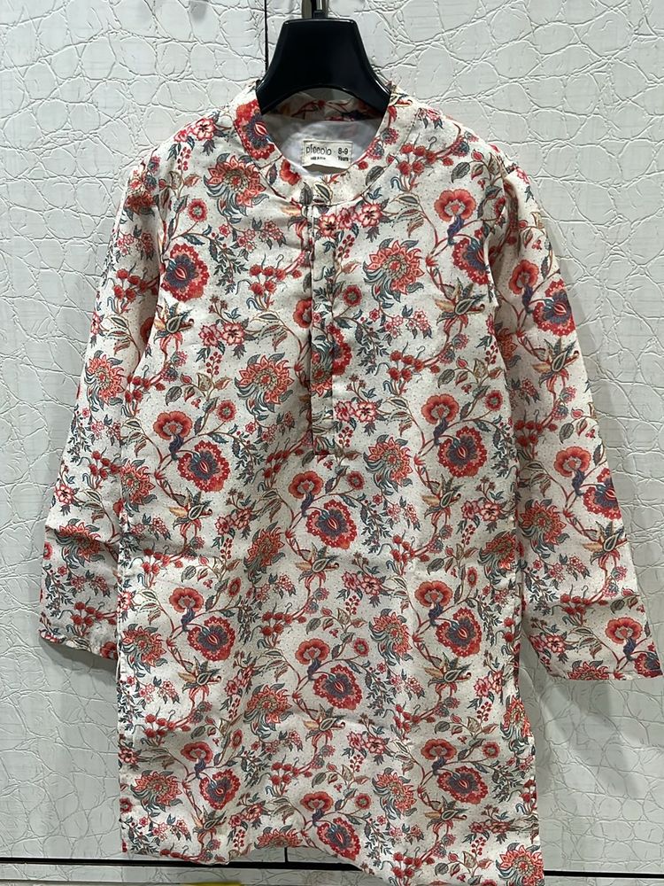 Piccolo  Floral Printed Kurta