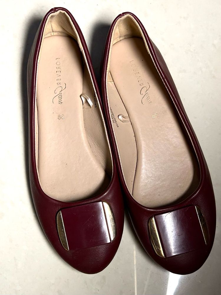 Pantaloon Burgundy Bellies and ballerinas