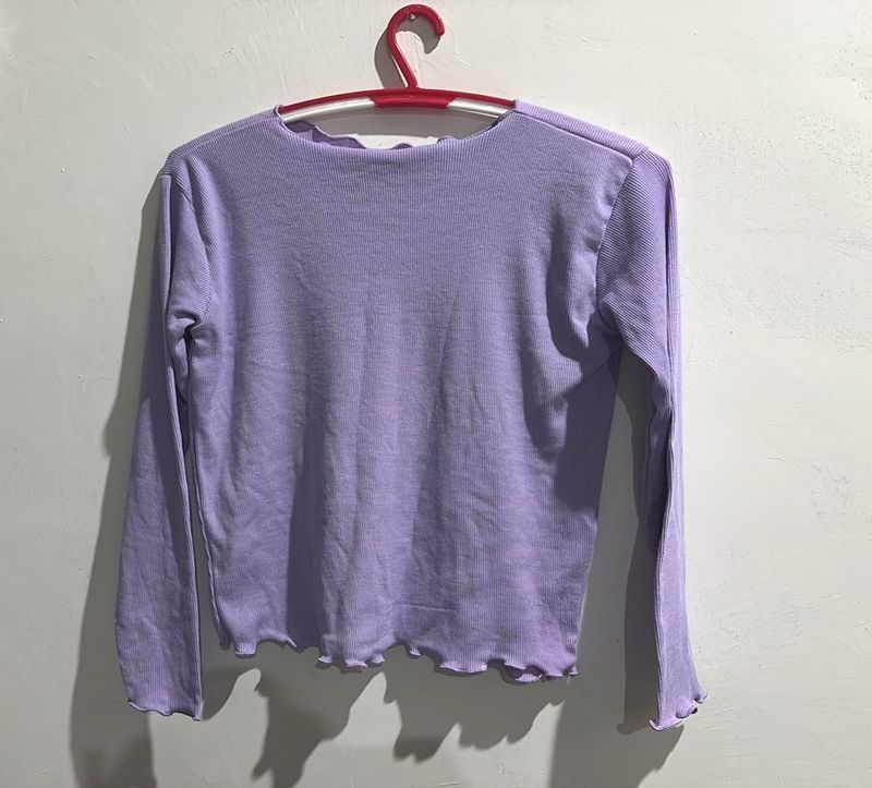 Lavender  Long Sleeve Top💜