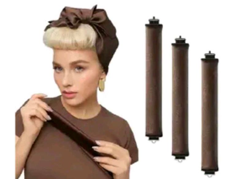 Satin Heatless Hair Curlers