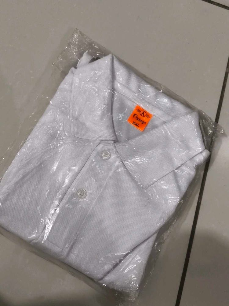 Classic White Polo T-Shirt