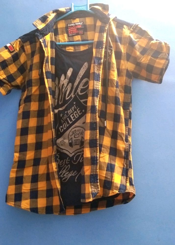 Boys Checkshirt+Cap