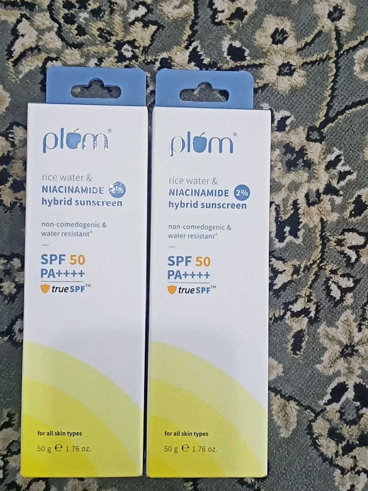 Plum Rice Water &amp; Niacinamide Hybrid Sunscreen
