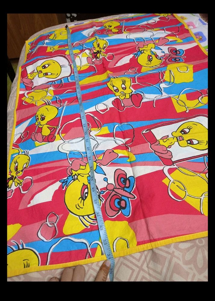 Comforter For Kids. Cartoon Print