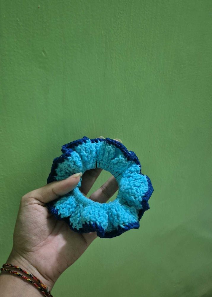 Handmade Crochet Scrunchie ( pack of 2)