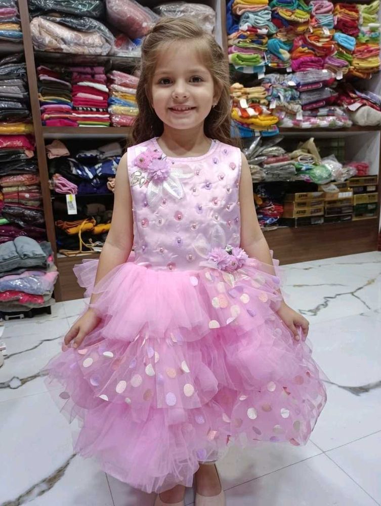 Adorable Pink Party Dress