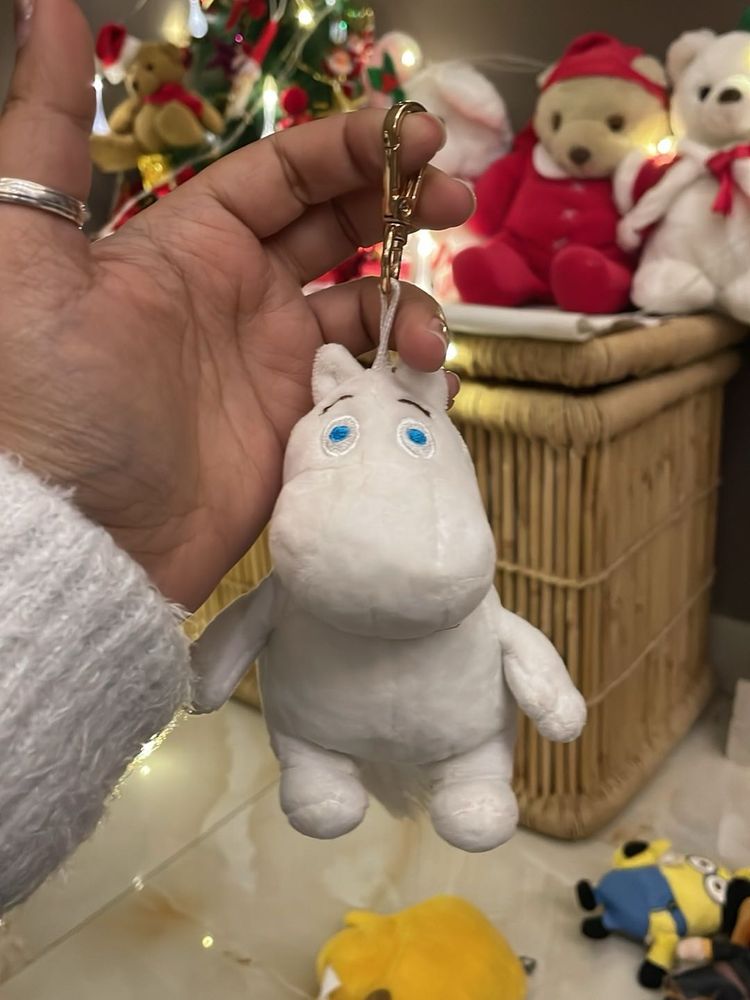 Moomin Plush Keychain