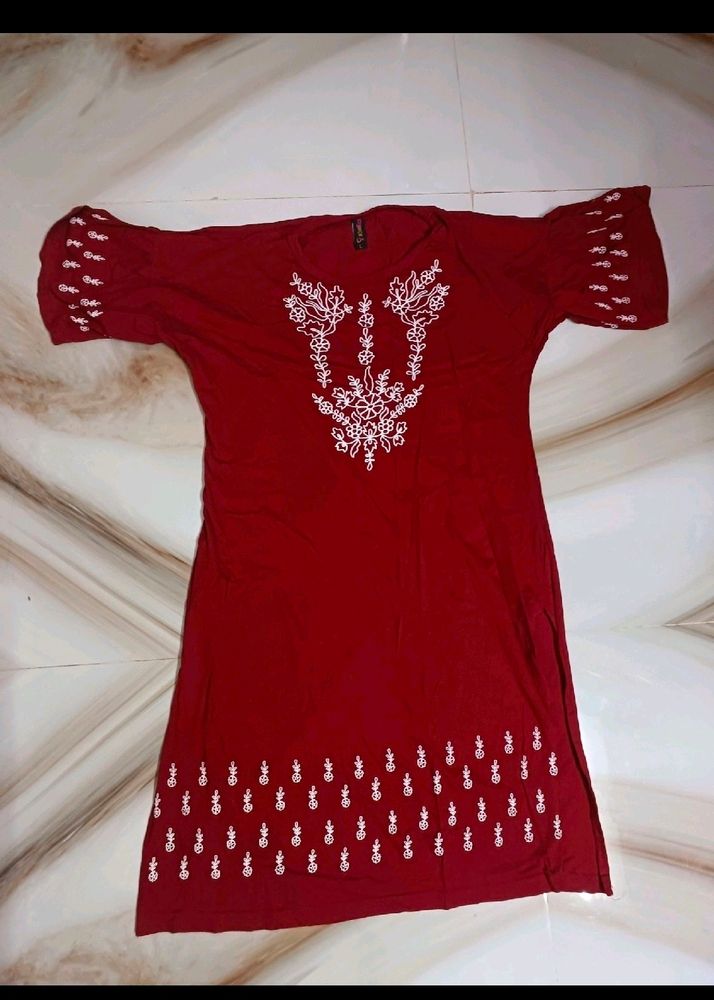 ❤️❤️❤️❤️Super Soft And Searchable Maroon Colour Ku