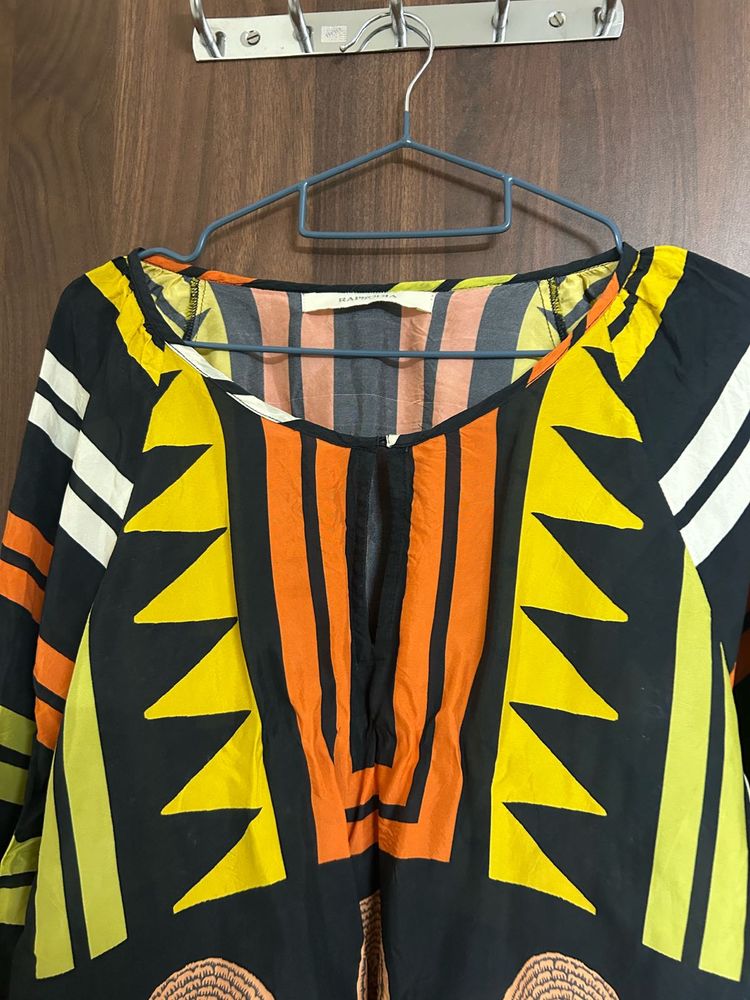 Abstract Print Top