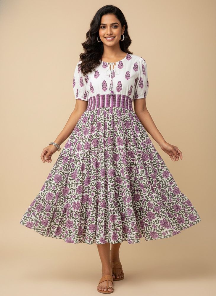 💟 Heavy Flared Dress