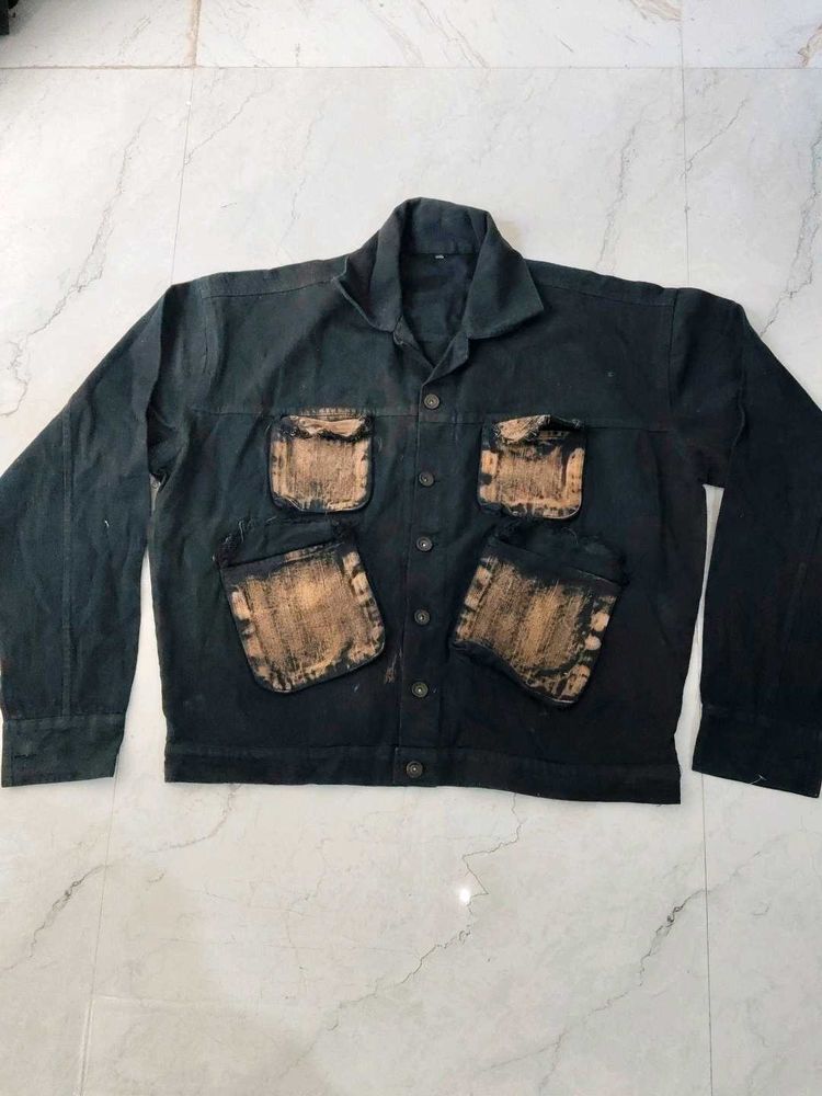 Vintage Black Workwear Jacket