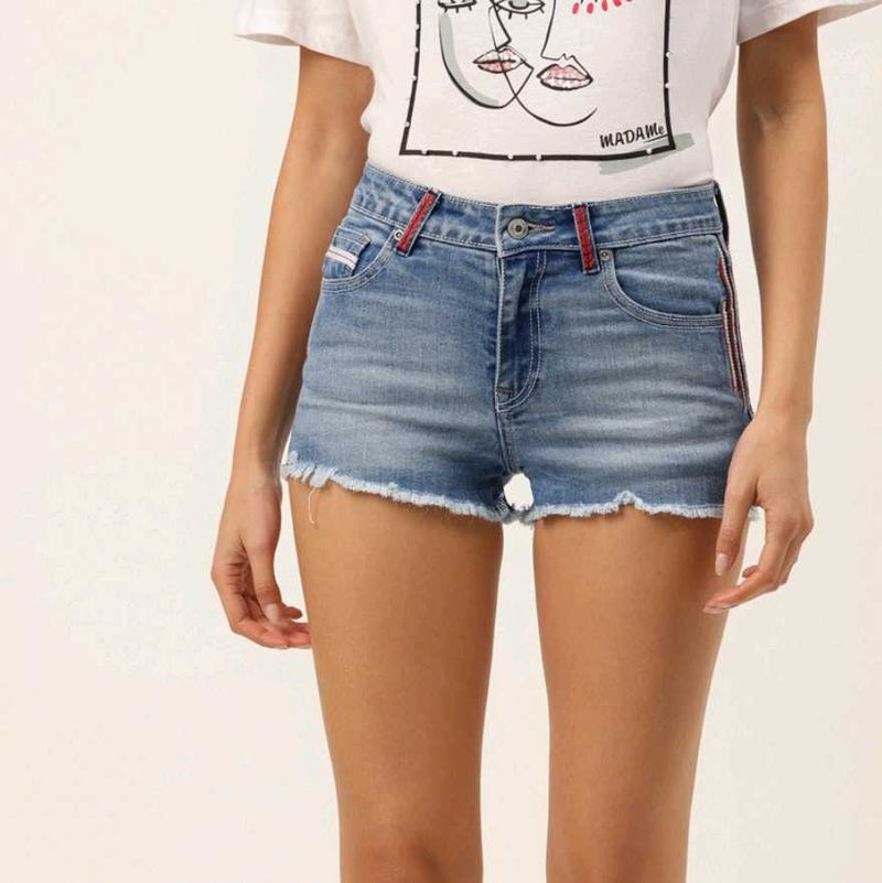 New with Tag - Blue Madame Denim Shorts