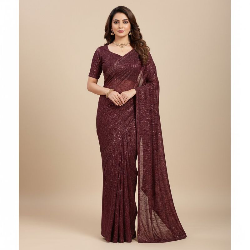 ready to wear saree With Blouse