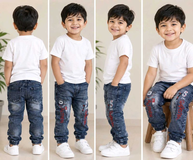 Brand New Boys Denim Jeans with Tag | 3–5 Years |