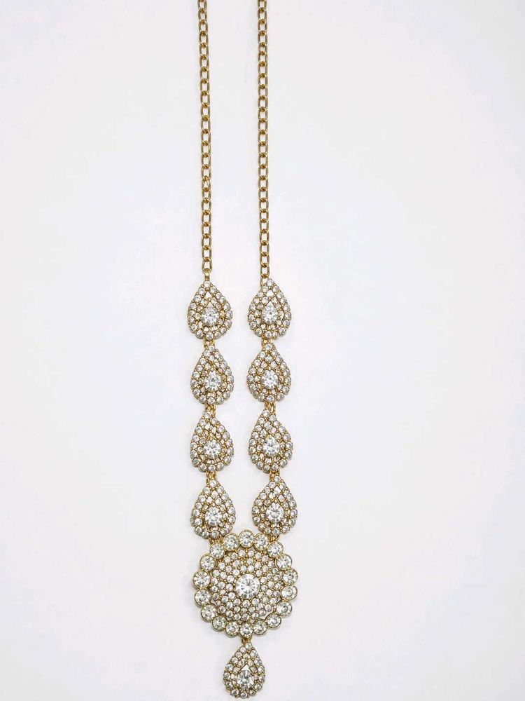 Exquisite Diamond Necklace Set