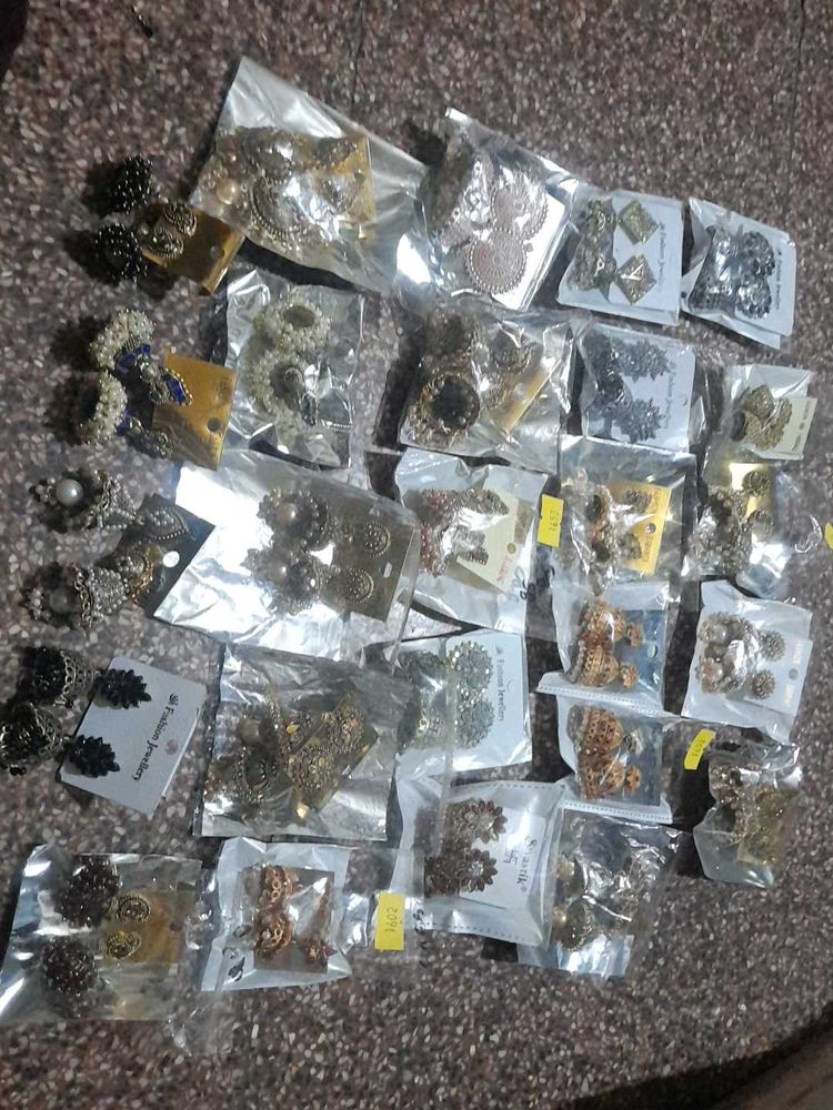 Earring Collection - Various Styles 26 piece