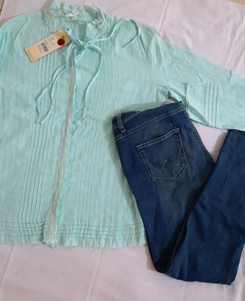 Jeans And Top  Combo Grab Fast