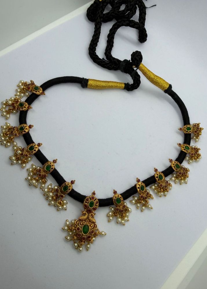 Exquisite Indian Oxidized Necklace Set