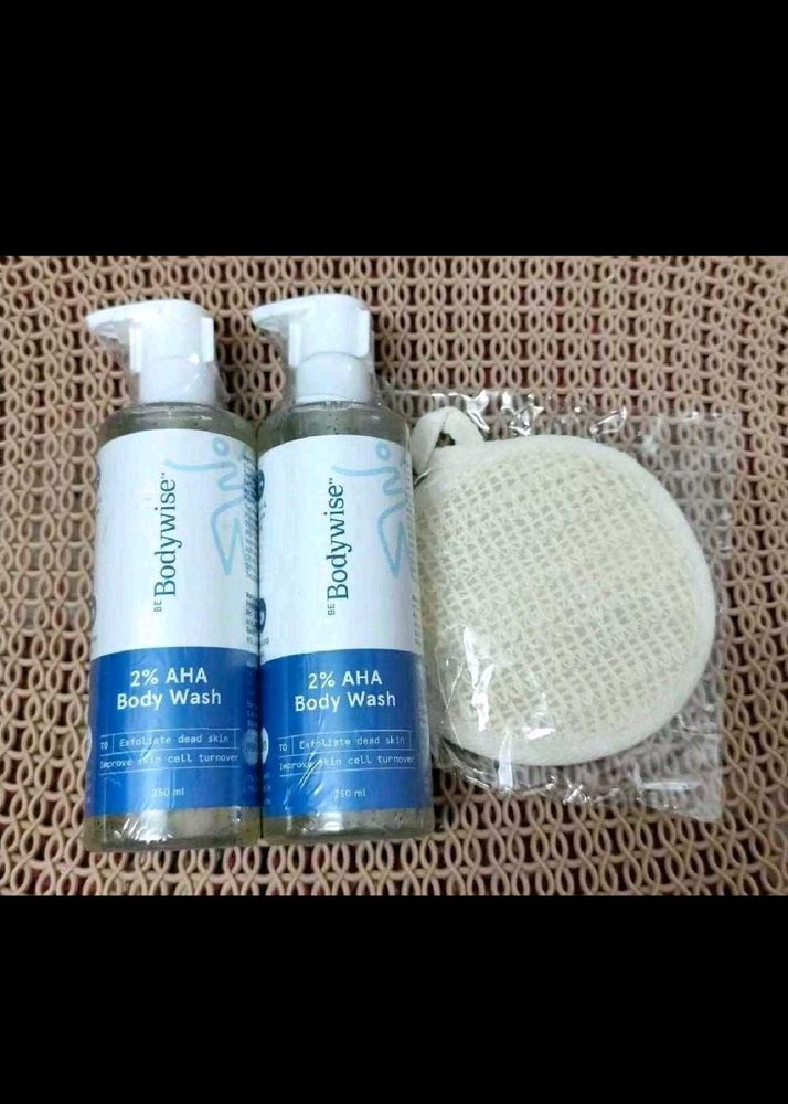Bodywise 2% AHA Body Wash (Set of 2)