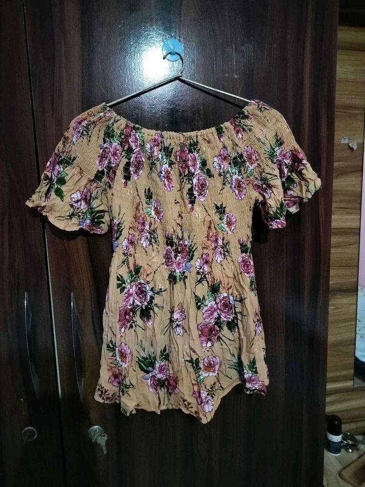Floral Print Top