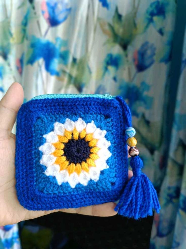 Handmade Crochet Coin Pouch