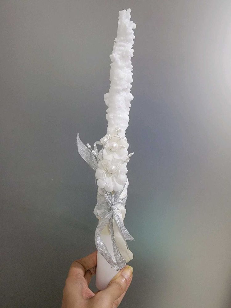White Decorative Candle