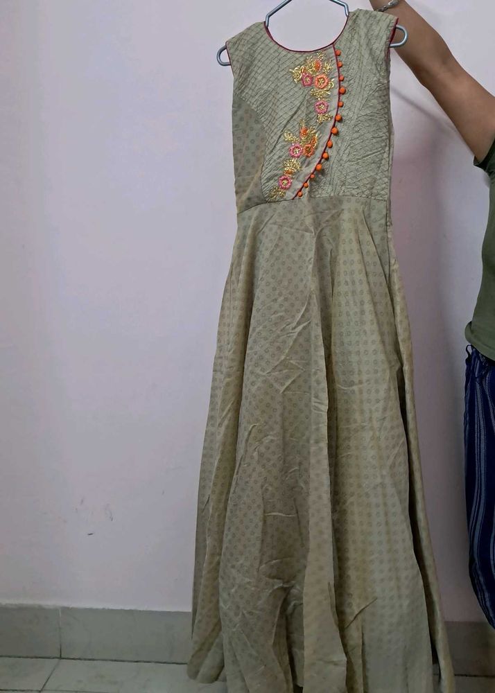 Embroidered Ethnic Gown