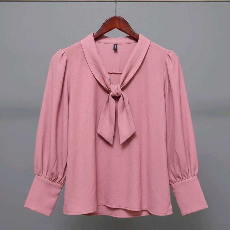 Vero Moda Peach Color Formal  Top (Women's)
