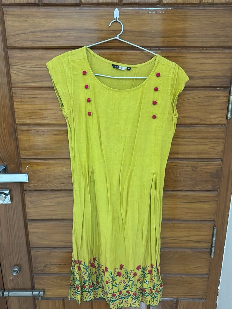 Vibrant Yellow Kurta🔆