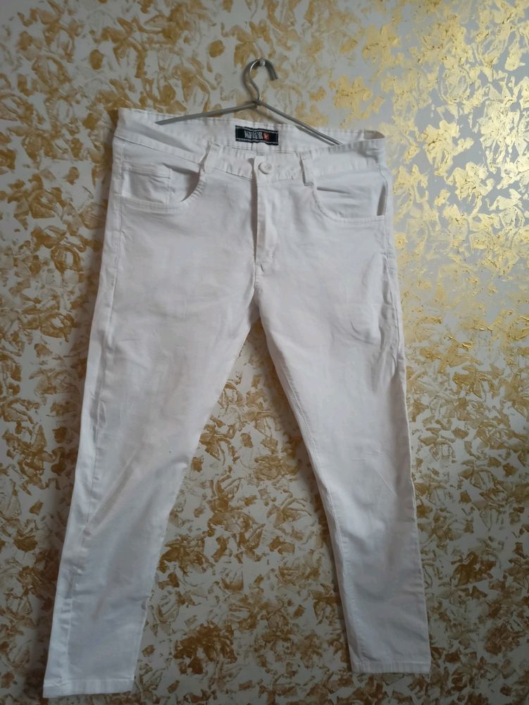 White Denim Jeans