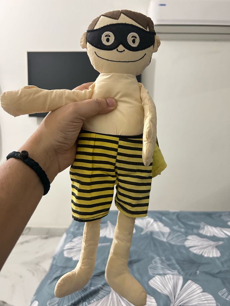 Superhero boy plush