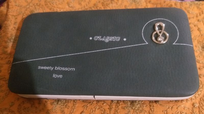 Grey Handheld Clutch..