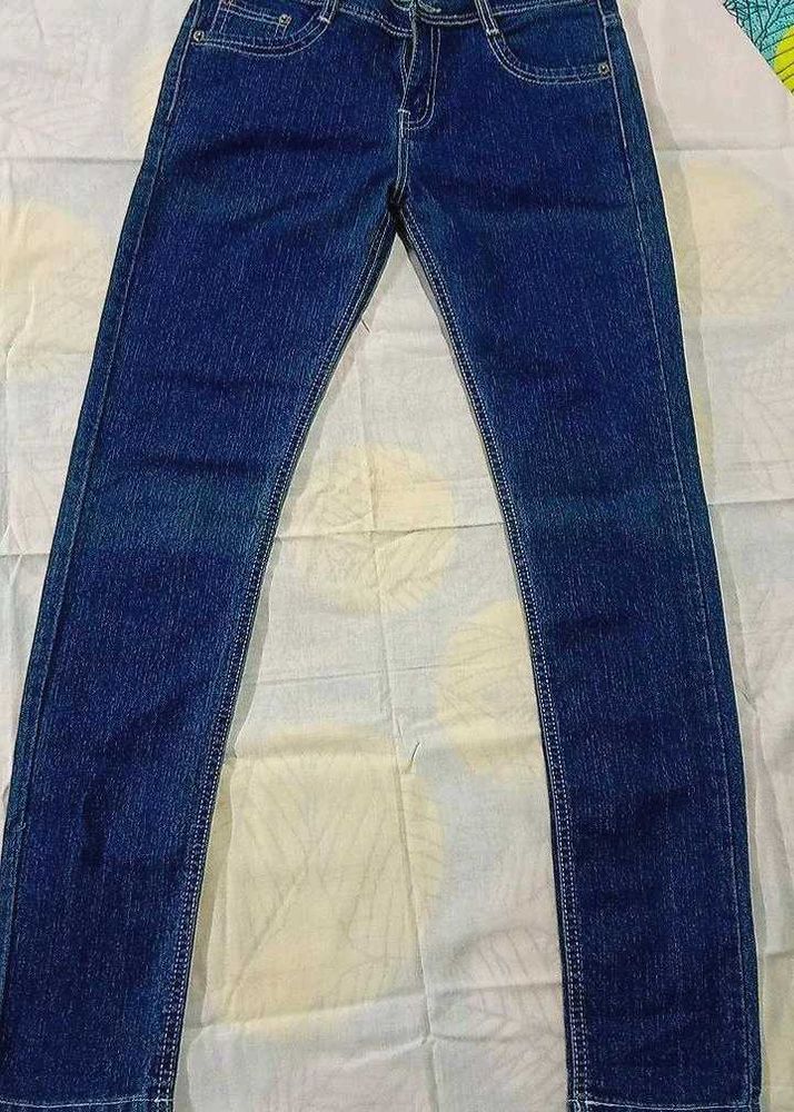 Dark Wash Denim Jeans