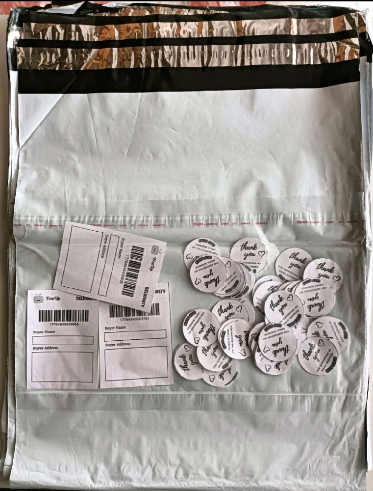 Packing Bags &amp; Labels Free 🤯