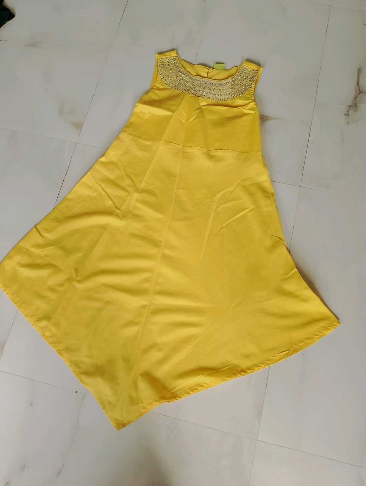 Beautiful Yellow Ethnic kurta