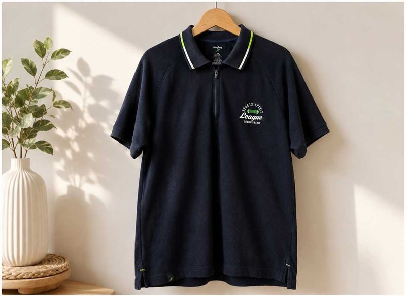 Men's Navy Blue Polo Shirt