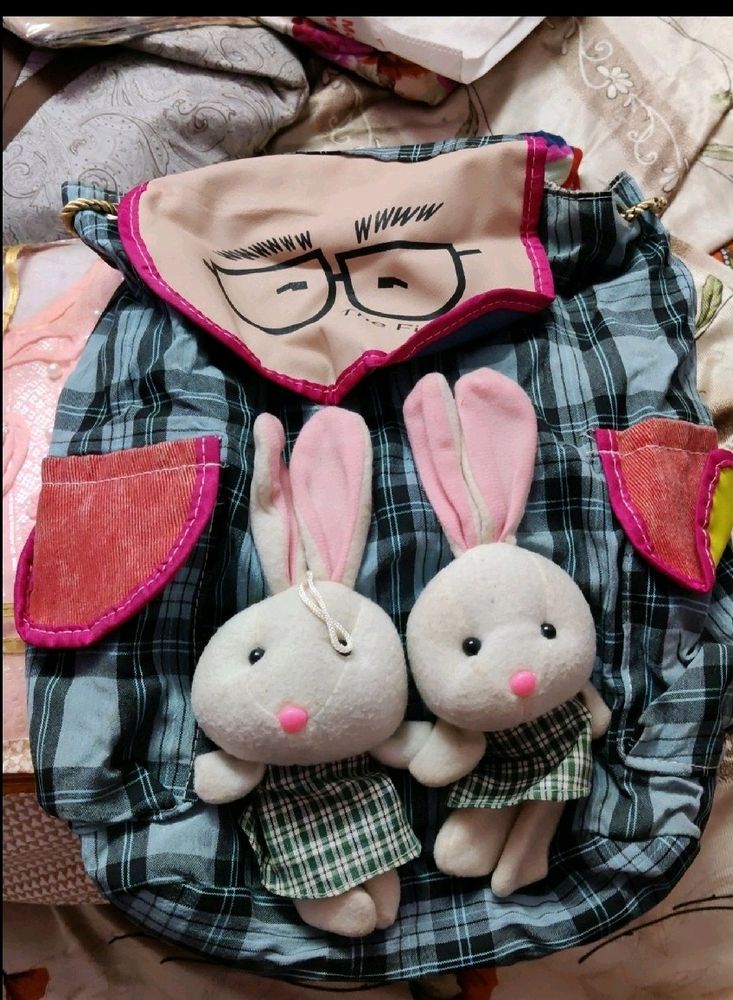 TEddy Bear College Bag For Girls