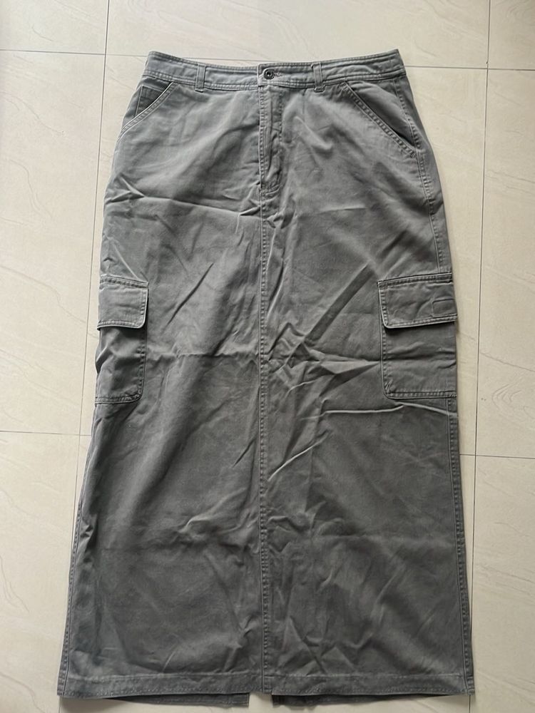 Cargo Maxi Skirt