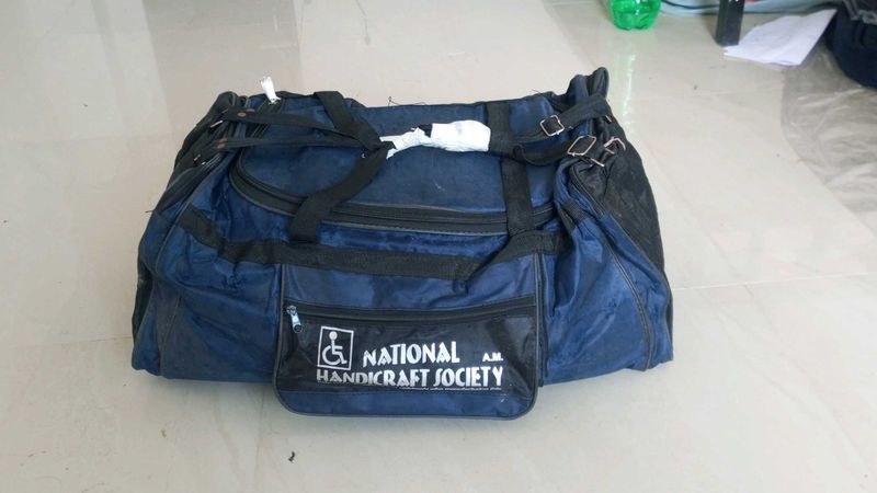 Classic Blue Duffle Bag