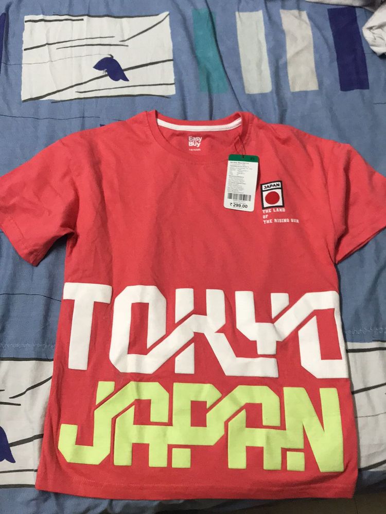Orange Tokyo T-shirt With Tag