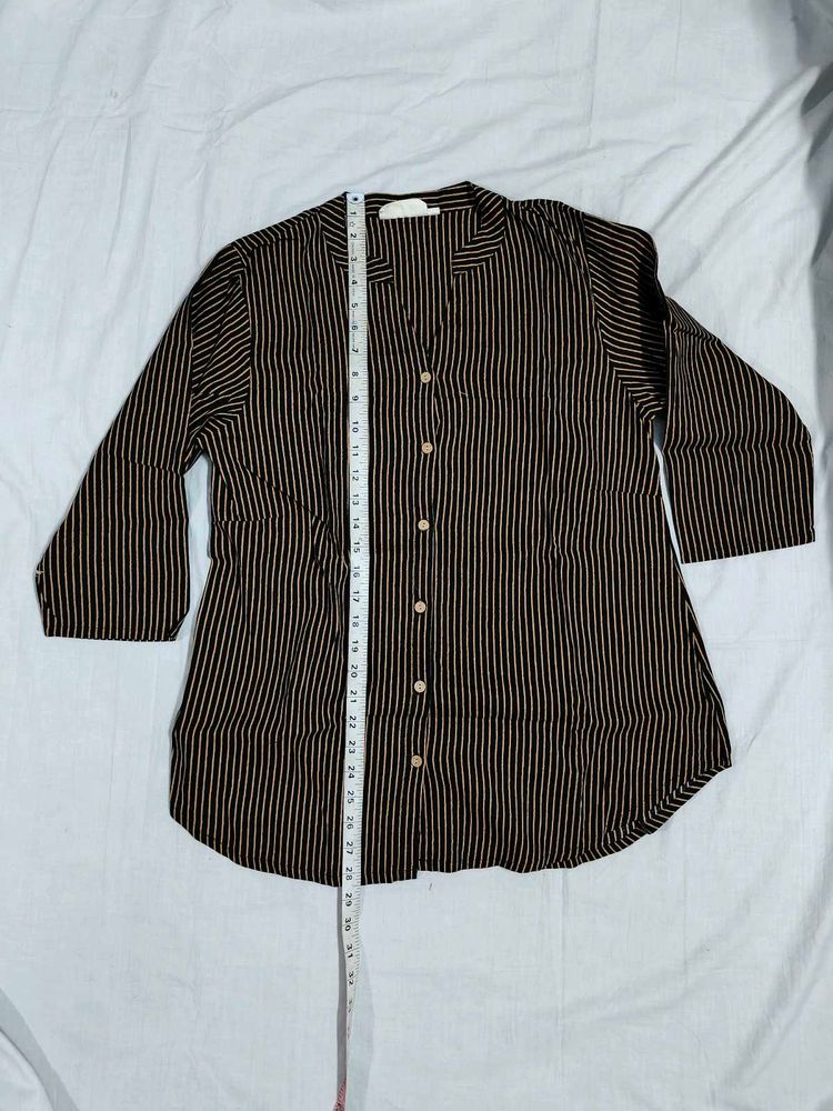Striped Women's Casual Shirt
