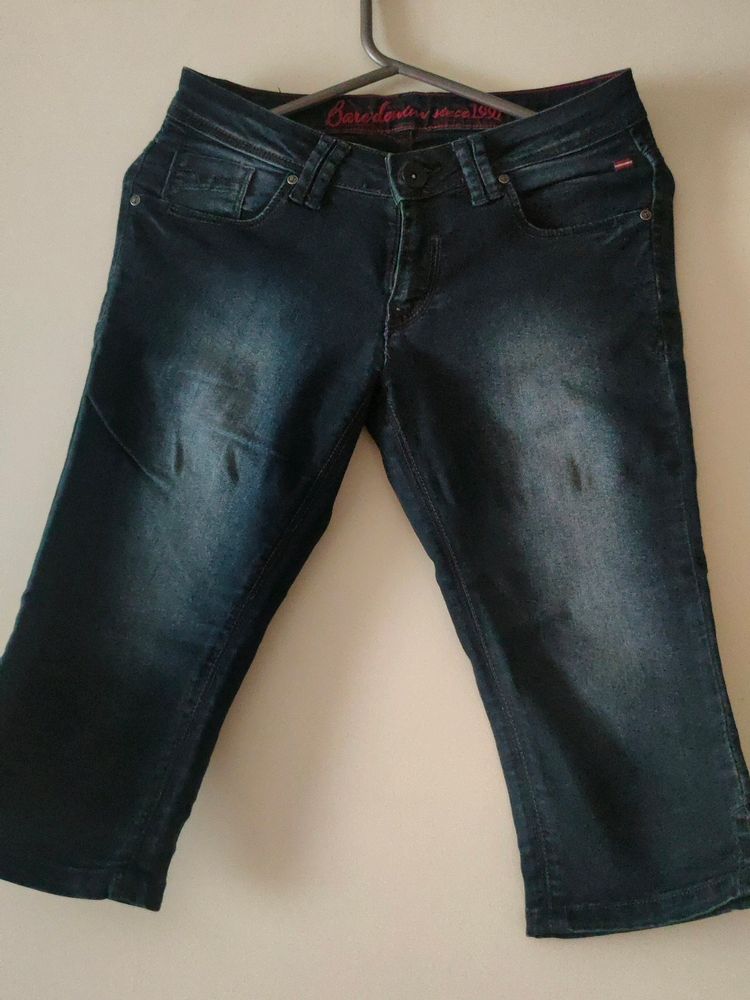 Bare Denim Capri
