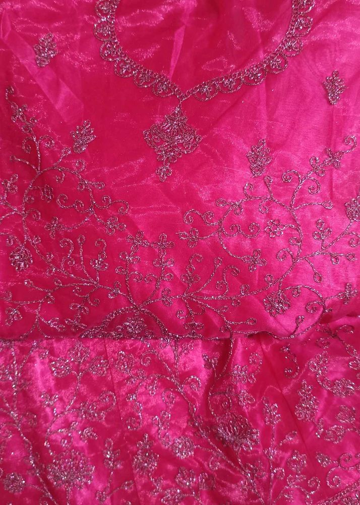 Designer unstitched Lehenga Choli Set