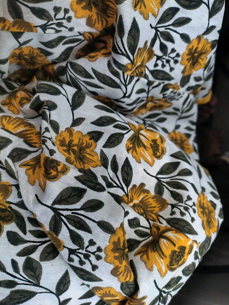 Beautiful frock suite set yellow colour