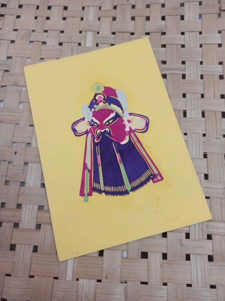 Handcrafted Kite Paper Cut Greeting Card