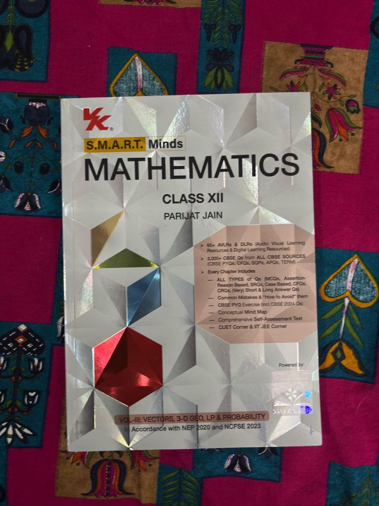 S.M.A.R.T. Minds Mathematics Class XII