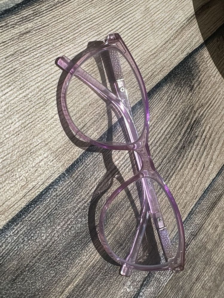 Purple Fashionable Blue cut Eyeglasses